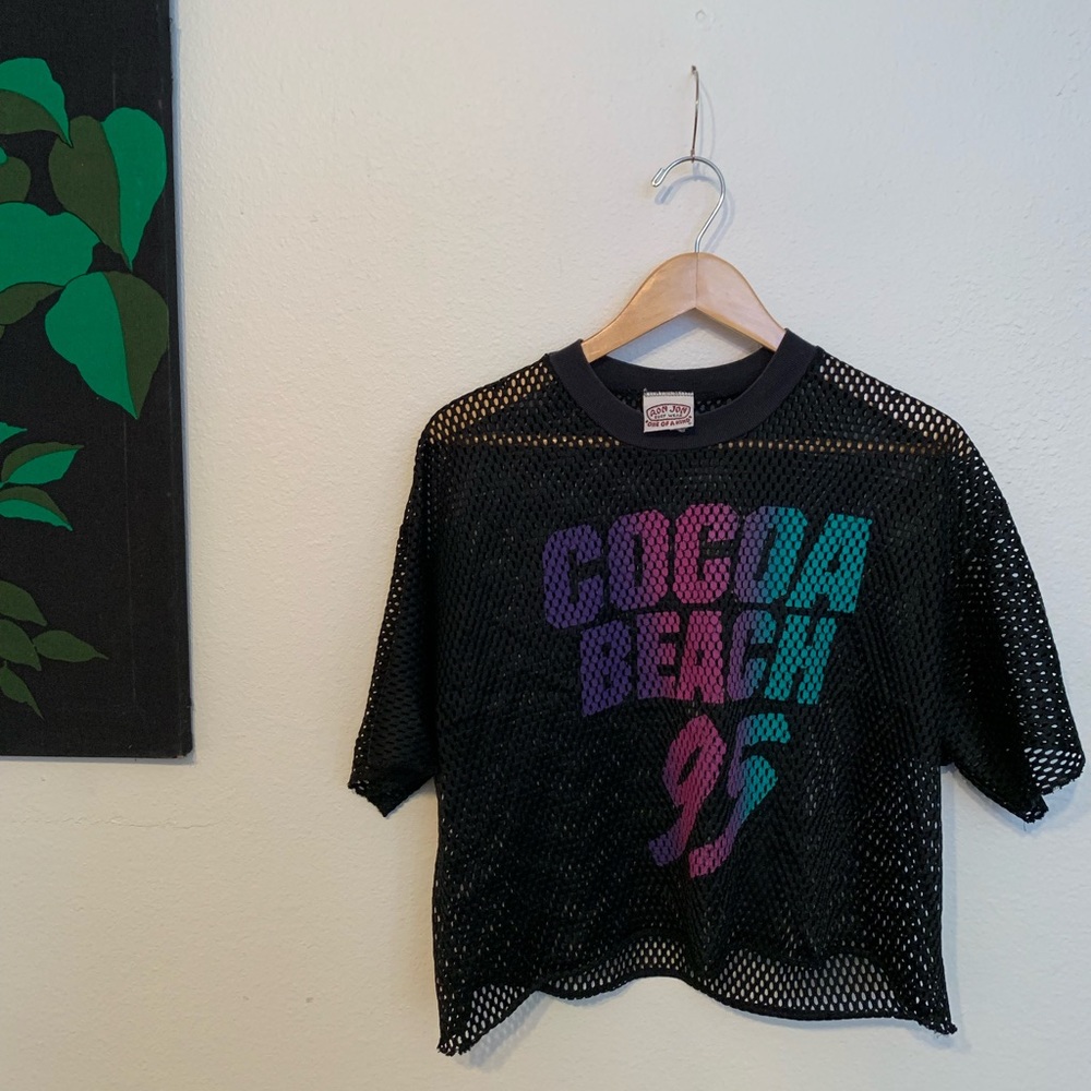 Ron Jon Mesh Crop Top